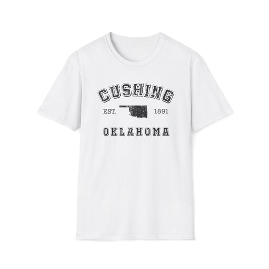 Cushing Oklahoma Vintage State T-Shirt