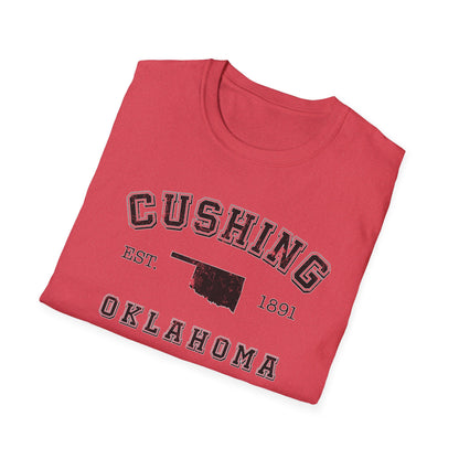 Cushing Oklahoma Vintage State T-Shirt