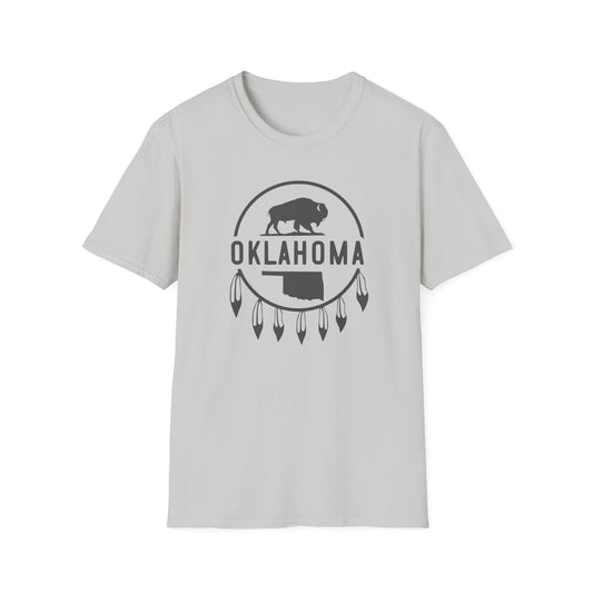 Oklahoma Bison Dream Catcher  T-Shirt