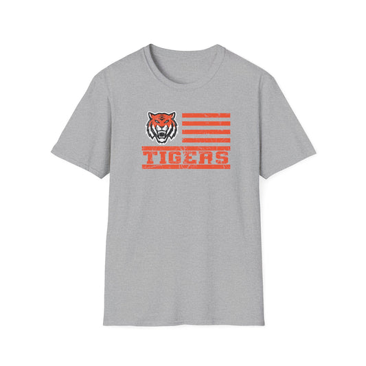 Tigers Retro Flag T-Shirt