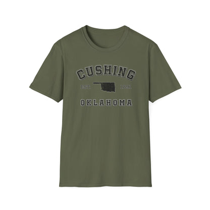 Cushing Oklahoma Vintage State T-Shirt