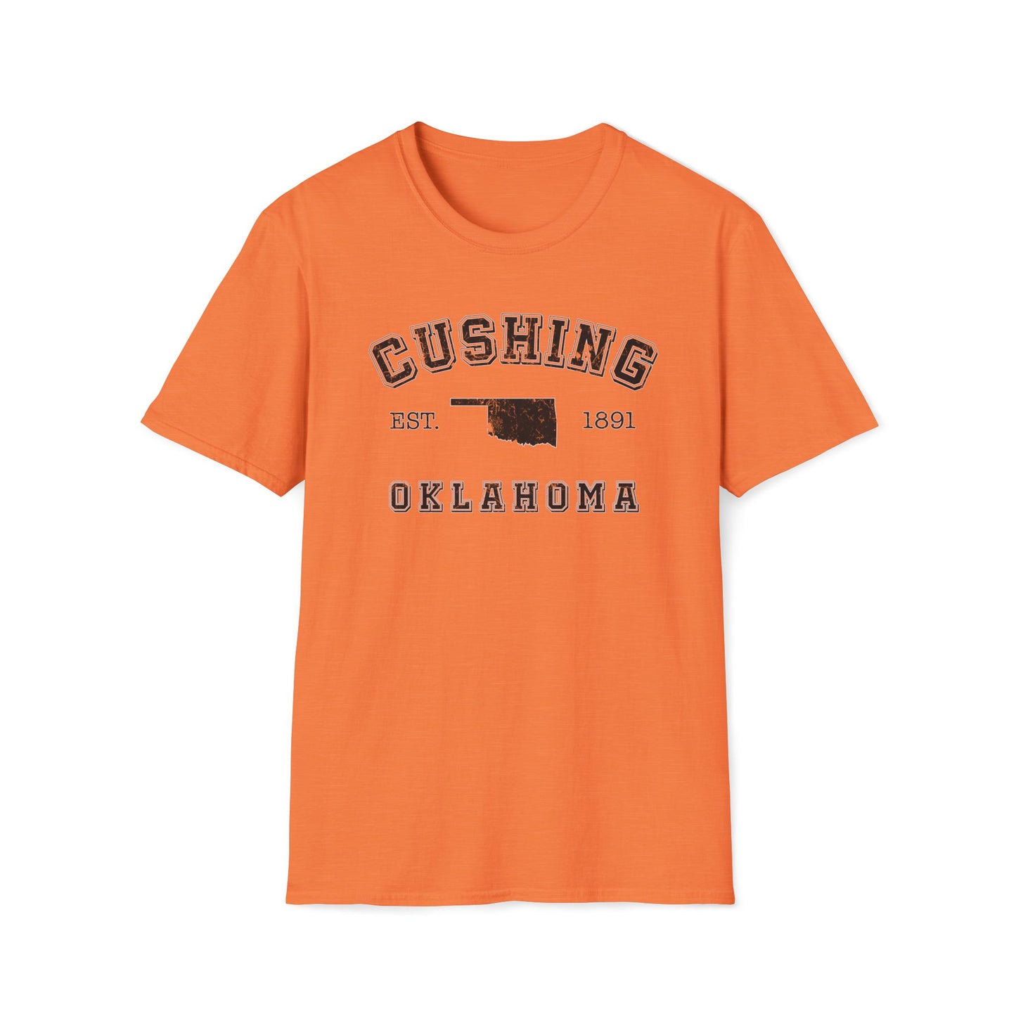 Cushing Oklahoma Vintage State T-Shirt