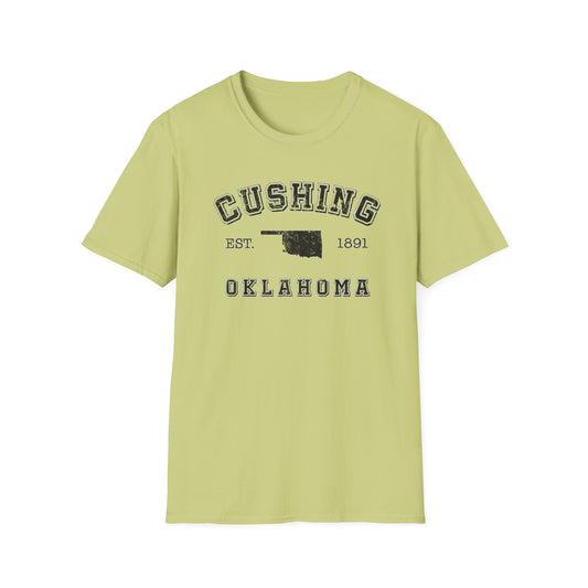 Cushing Oklahoma Vintage State T-Shirt