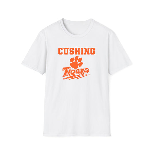 Cushing Tigers Unisex T-Shirt | School Spirit Tee, Casual Wear, Game Day Shirt, Gift for Students, College Apparel