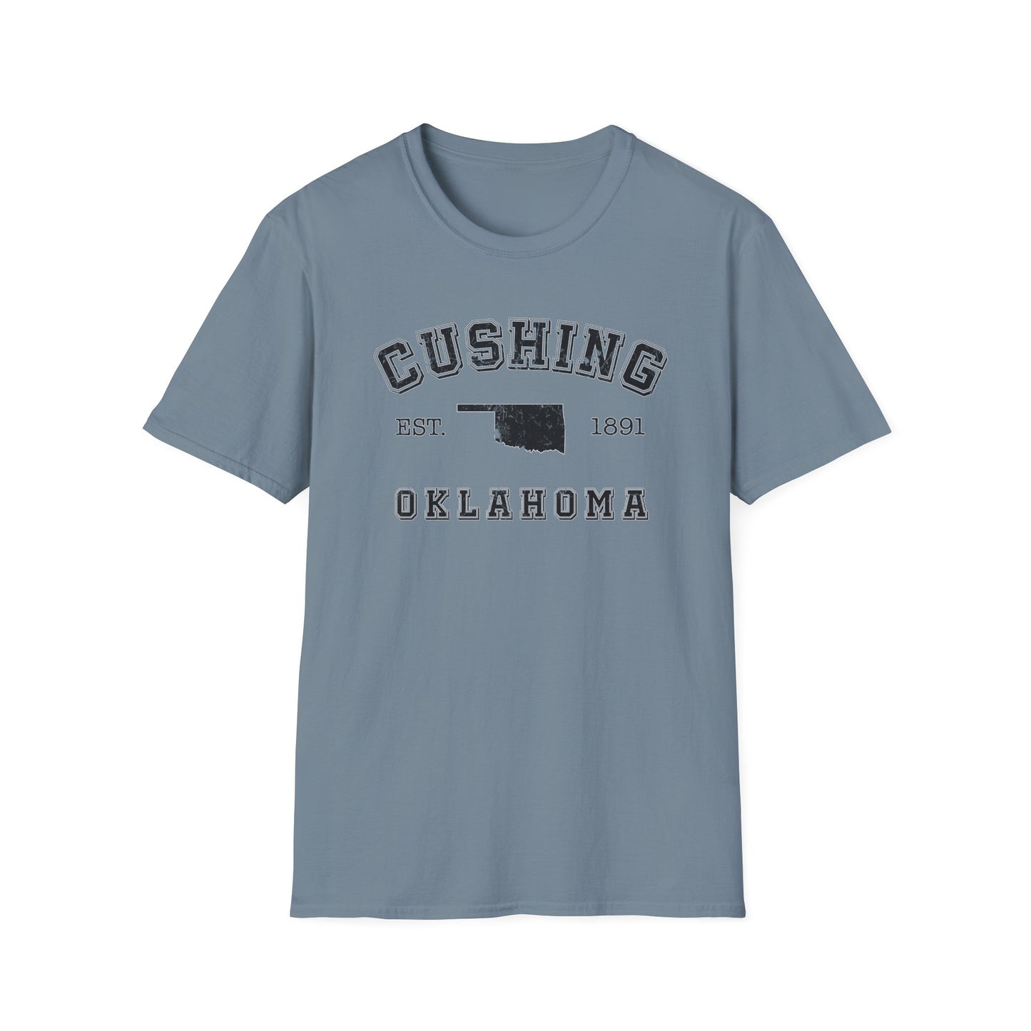 Cushing Oklahoma Vintage State T-Shirt