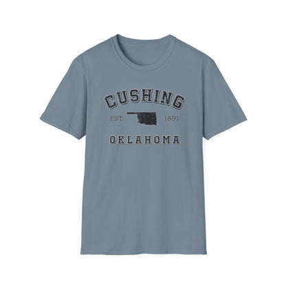 Cushing Oklahoma Vintage State T-Shirt