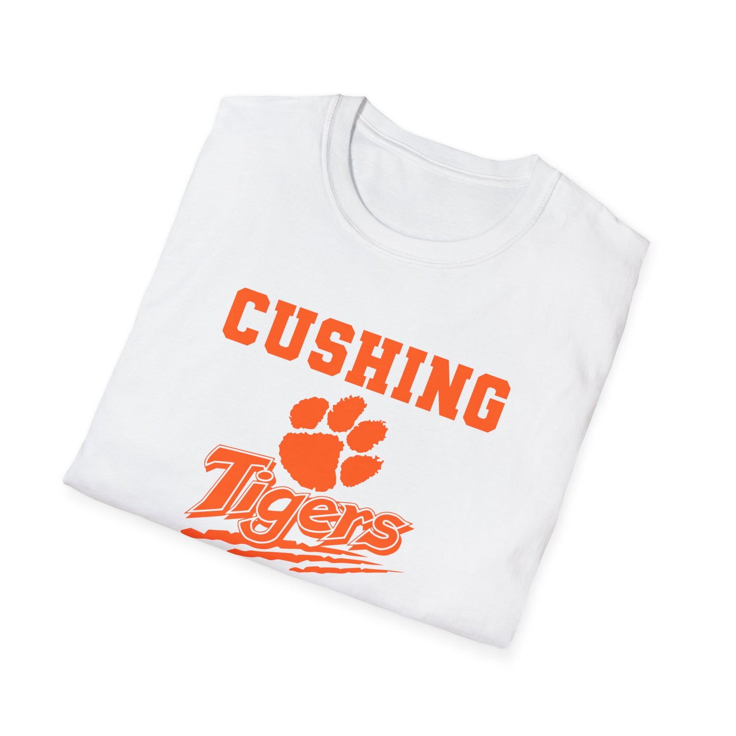 Cushing Tigers Unisex T-Shirt | School Spirit Tee, Casual Wear, Game Day Shirt, Gift for Students, College Apparel