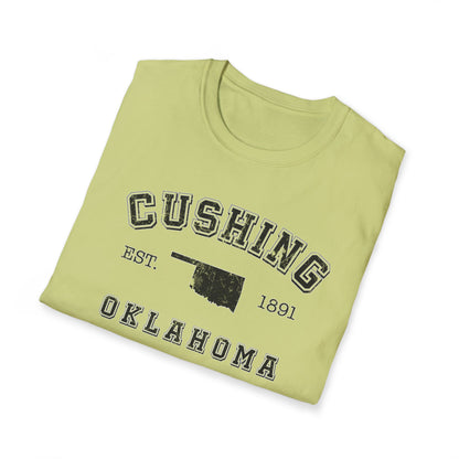 Cushing Oklahoma Vintage State T-Shirt