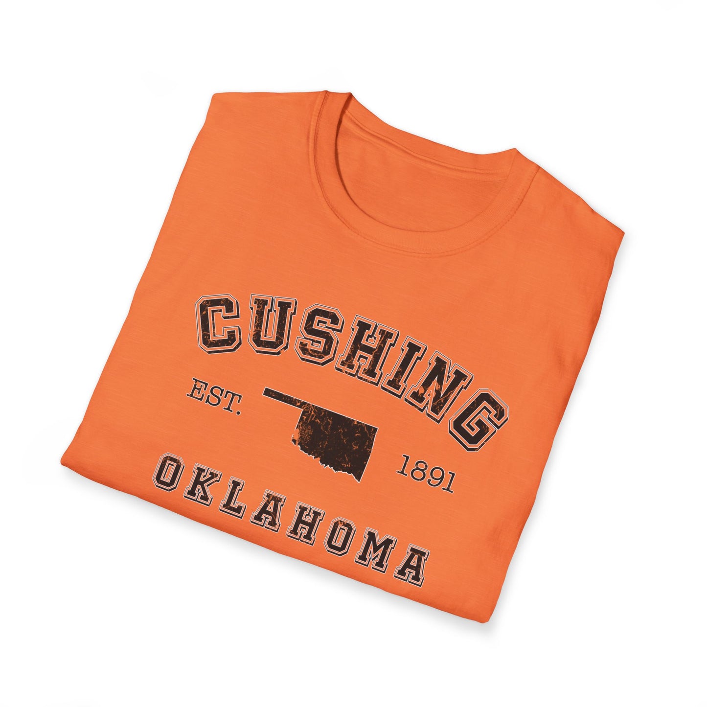 Cushing Oklahoma Vintage State T-Shirt