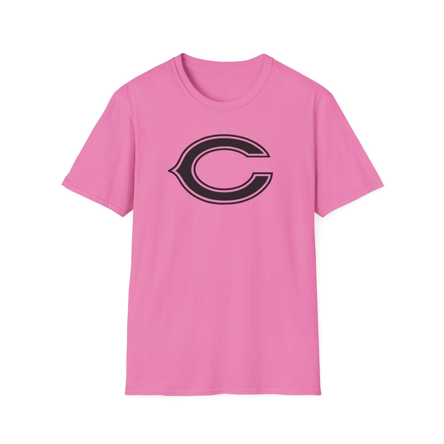 Black Cushing Tiger 'C' Logo T-Shirt — Vintage Sports Crew Tee